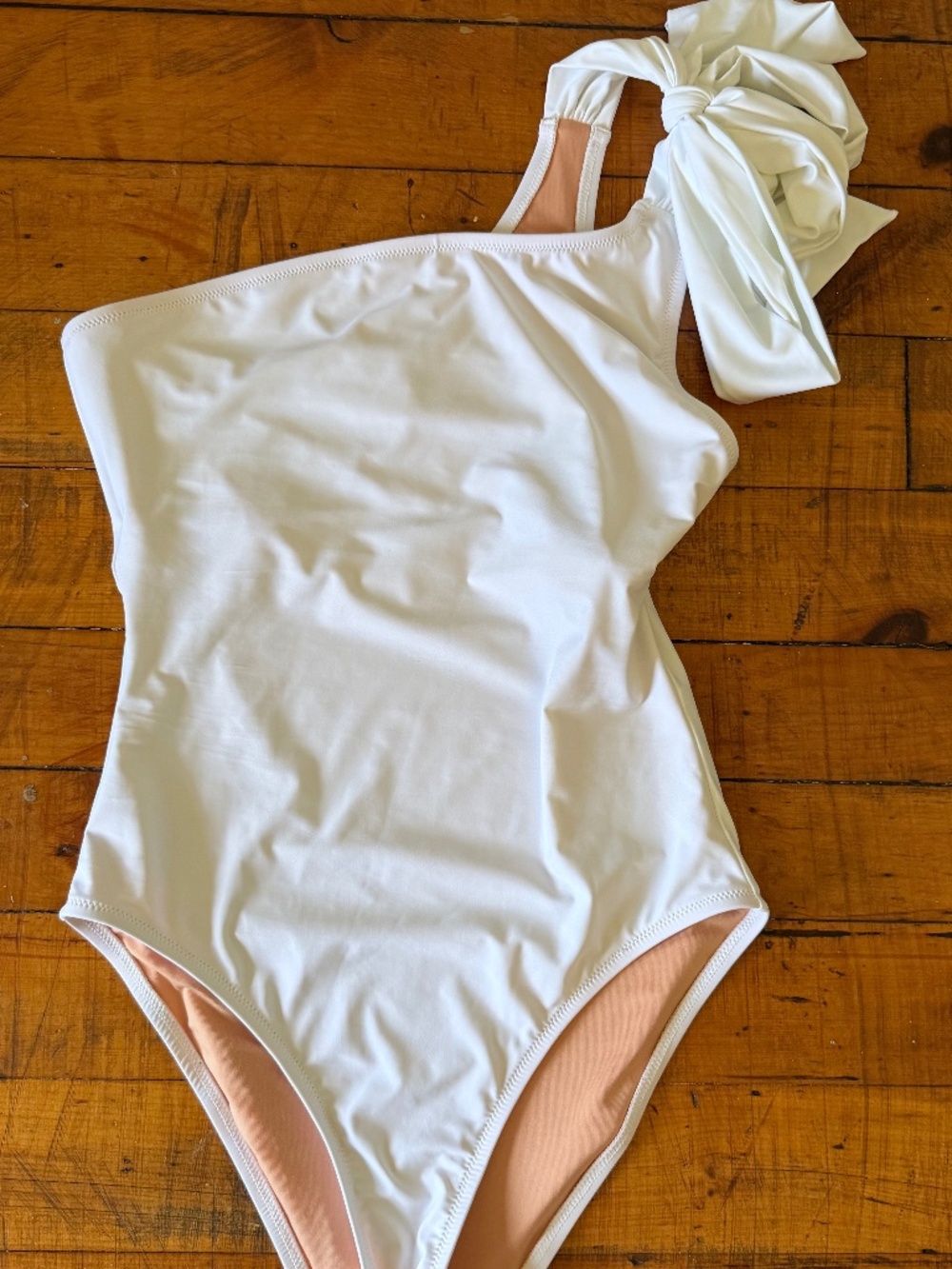 J.Crew One-Shoulder Swimsuit, size 10